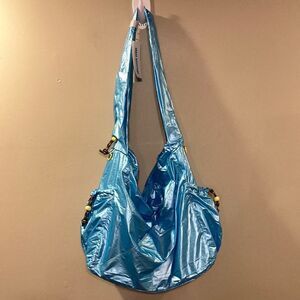 Metallic Blue Urban Outfitters Bag